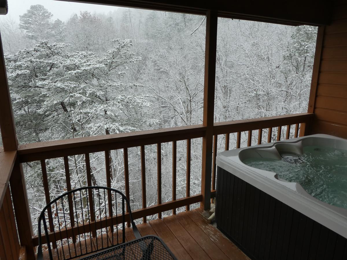 Ladybug Resort Romantic Cabin With Mountain Views, Game Room, Close To Dollywood เซอเวียร์วีล ภายนอก รูปภาพ