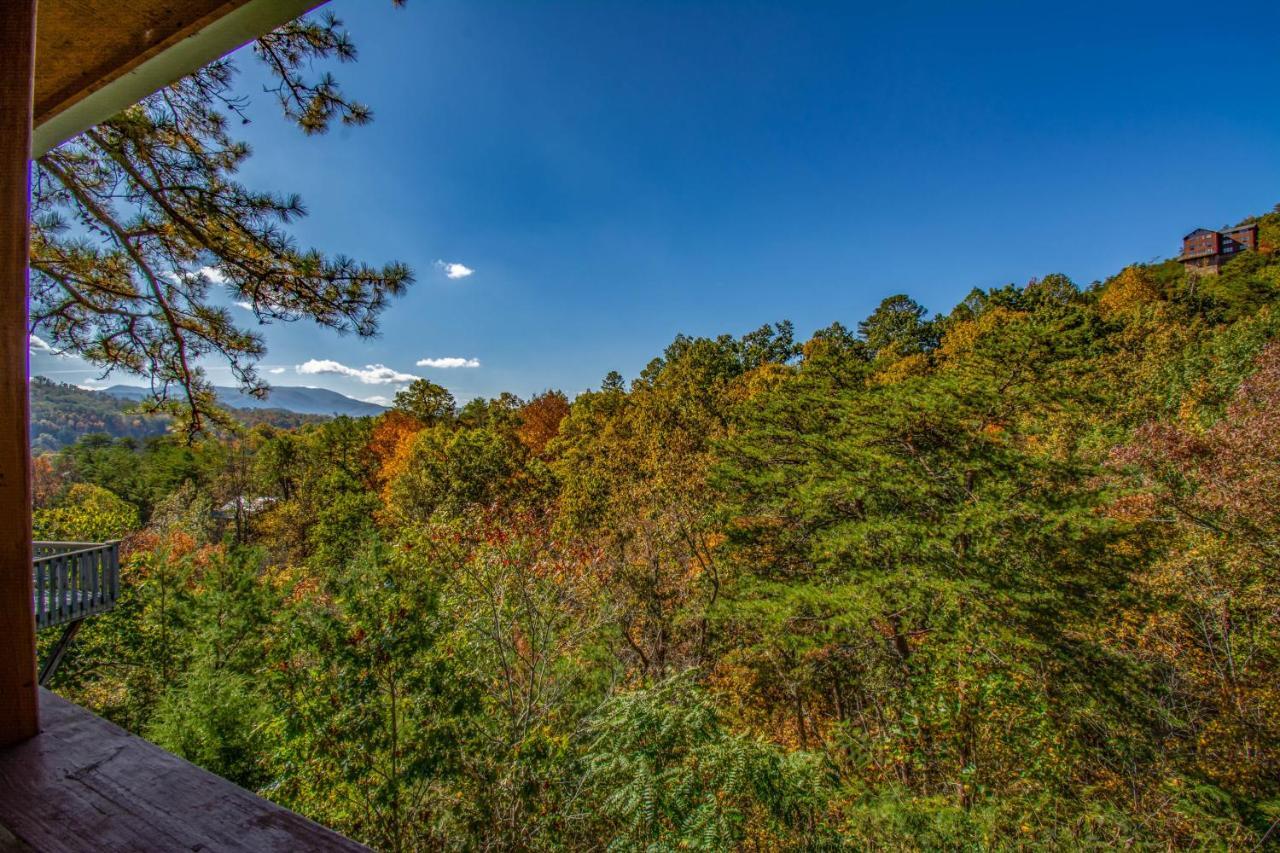 Ladybug Resort Romantic Cabin With Mountain Views, Game Room, Close To Dollywood เซอเวียร์วีล ภายนอก รูปภาพ